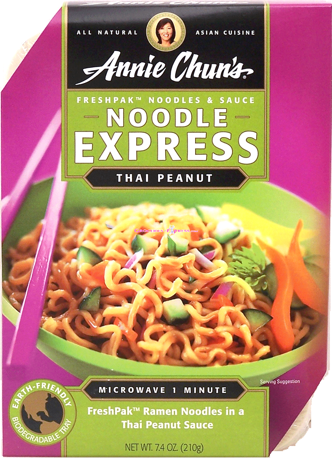 Annie Chun's&nbsp;FreshPak&nbsp;thai peanut noodle express, ramen noodles in a thai peanut sauce Full-Size Picture